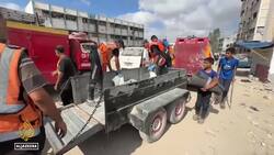 Palestinians return to ruins of Khan Younis after Israeli ground offensive News Clip