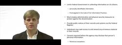 Privacy Act of 1974 Instructional Video