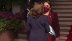 CLEAN : US VP Harris meets newly sworn-in Honduras President Castro News Clip