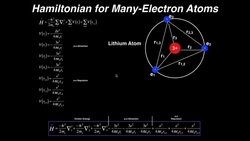 Determine the Hamiltonian for Multi-Electron Atoms #2 (Lithium) Instructional Video