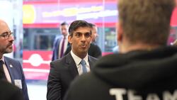 Archive footage of Rishi Sunak as exit polls suggest electoral disaster for Tories News Clip