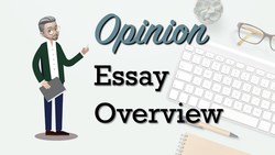 ESL writing - Opinion Essay overview Instructional Video