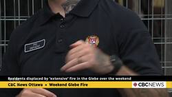 Glebe residents displaced by weekend fire News Clip