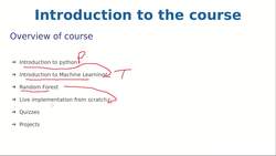 Machine Learning: Random Forest with Python from Scratch - Course Overview Instructional Video
