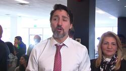 Trudeau backs the Chiefs in the Superbowl News Clip