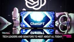 Tech Leaders Meeting With Senators About Artificial Intelligence News Clip