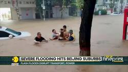 China Floods: Landslides, Power Cuts After Deluge Batter Beijing Suburbs News Clip