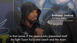 Anthony Joshua says a Tyson Fury clash is the fight the ‘boxing world needs’ Instructional Video