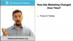 Market Changes Over Time - Trade Instructional Video