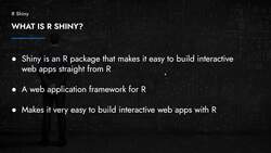 Data Science and Machine Learning with R - Introduction to R Shiny Instructional Video