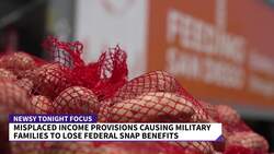 Military Families Facing Hunger Look To Federal Programs For Help News Clip