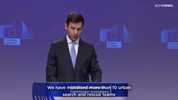 EU countries to provide search and rescue teams following Turkey's deadly earthquake News Clip