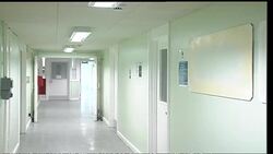 Holloway prison infestation: General views of prison cells Stock Footage