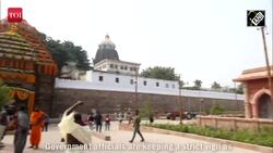 Jagannath Temple premises beautified News Clip