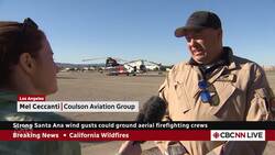 One week in the L.A. fires continue to burn (FOR MORNING WHEEL) News Clip