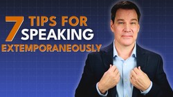 7 Tips for Extemporaneous Public Speaking Instructional Video
