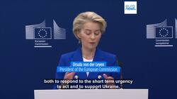 Von der Leyen pitches '€800bn' defence package ahead of EU leaders' summit News Clip