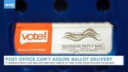 Postal Service Warns That Delays Could Keep Ballots From Being Counted News Clip