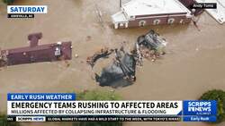 Helene flooding continues to isolate communities, death toll rises to nearly 100 News Clip