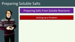 Preparing Soluble Salts Using Acids and Alkalis through Titration Technique Instructional Video