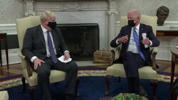 UK PM Boris Johnson and US President Joe Biden have first meeting at the White House News Clip