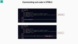 The Front-End Web Developer Bootcamp - HTML, CSS, JS, and React - Commenting Out Code in HTML5 Instructional Video