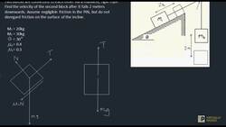 mechanical energy problem 4 Part 1 Instructional Video