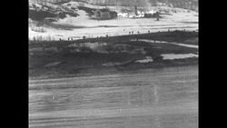 Soldiers Take Prisoners During War in Norway Stock Footage