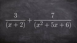 How to add two rational expressions and add in the restrictions Instructional Video