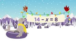 Subtracting with Symbols Instructional Video