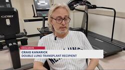 Exclusive: Double lung recipient given second chance at life News Clip