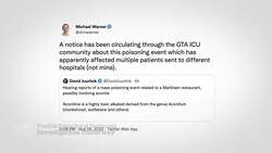 Several people seriously ill after suspected poisoning at Toronto-area restaurant News Clip