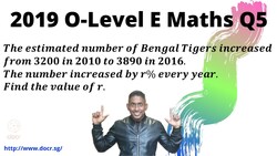 Zoom Class: E Maths O Level 2019 Paper 1 - Question 5 Instructional Video