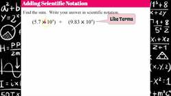 How to Perform Operations in Scientific Notation Instructional Video