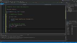 Learn and Master C Programming - Reading and Displaying Text Files - Part 1 Instructional Video