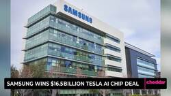 Samsung Wins $16.5 Billion Tesla A.I. Chip Deal News Clip
