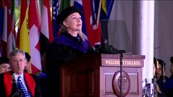 Graduating at a time when there is a full scale assault on truth and reason: Hillary Clinton News Clip