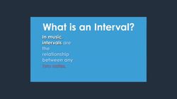 How to Find Interval Names Easily - Music theory Crash Course Instructional Video