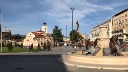 Macedonia Nears a Name-Change Referendum Stock Footage