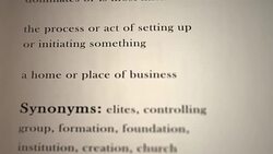 Establishment Definition Stock Footage