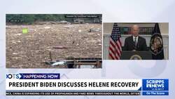 Biden pledges full support of federal government in Helene recovery efforts News Clip
