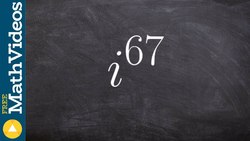 Simplify complex numbers Instructional Video