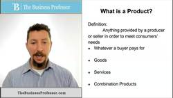 Marketing - What is a Product? Instructional Video