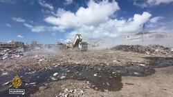 Gaza's garbage crisis: Israel has blocked access to formal landfills News Clip