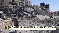 Netanyahu Calls for Israel to Unite After Hostage Release; Trump Flies to Israel News Clip