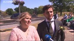 Coronavirus: Belgian town among first to allow weddings with invitees News Clip
