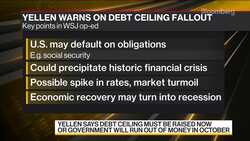Yellen Says Raise U.S. Debt Ceiling Now News Clip
