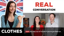 Native English Conversation with Captions & Explanation Instructional Video