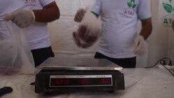 CLEAN : NGO distributes meat to Syrian displaced in Idlib camp for Eid al-Adha News Clip