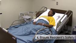 HST-CNA - Assisting a Patient to Sit Up On The Side of The Bed Instructional Video